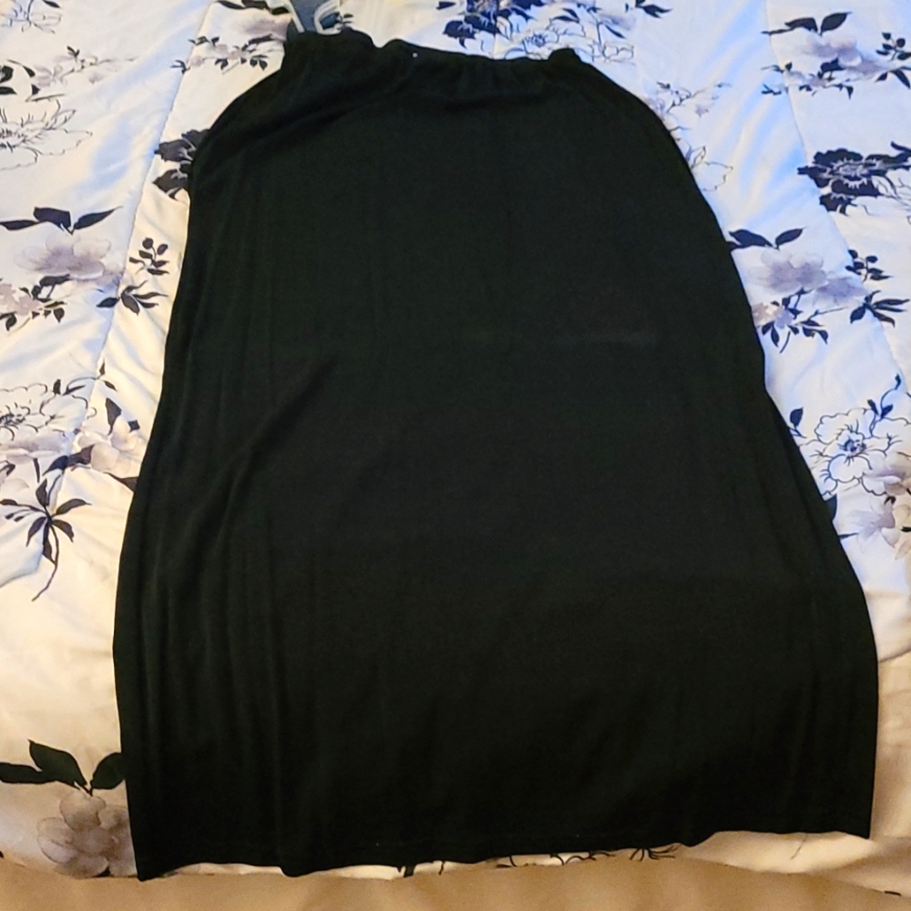 Black dress skirt